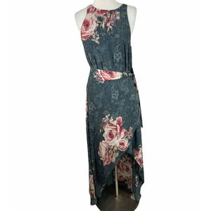 Free People 10 Floral Bright Lights Wrap Dress